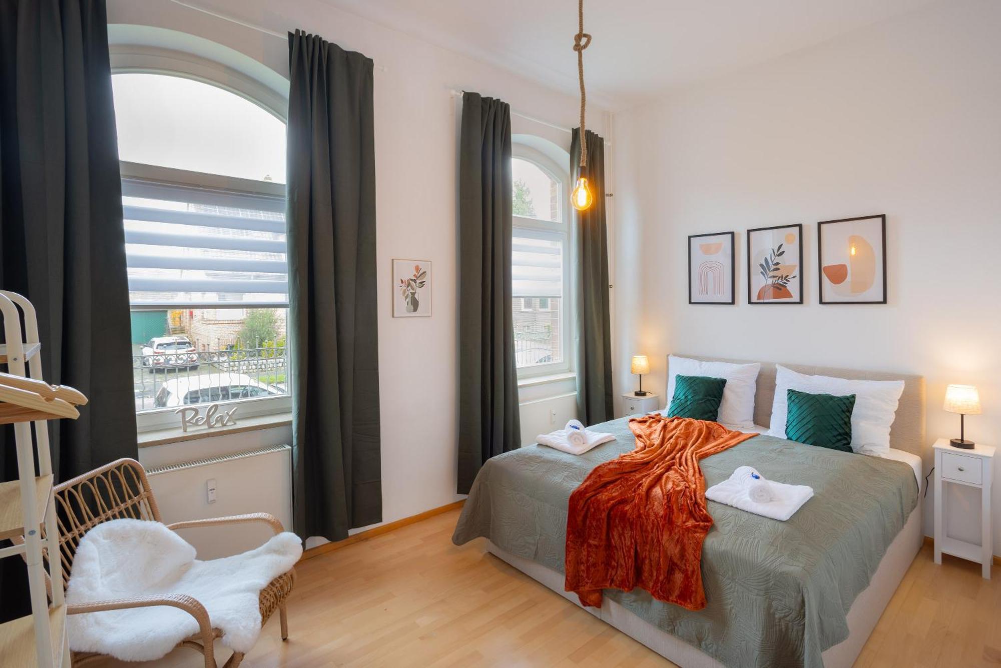 Stilvoll & Historisch I Kingbetten+kueche+parkplatz